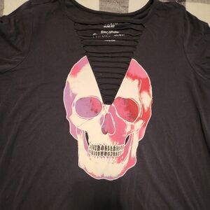 Torrid womens sugar skull top